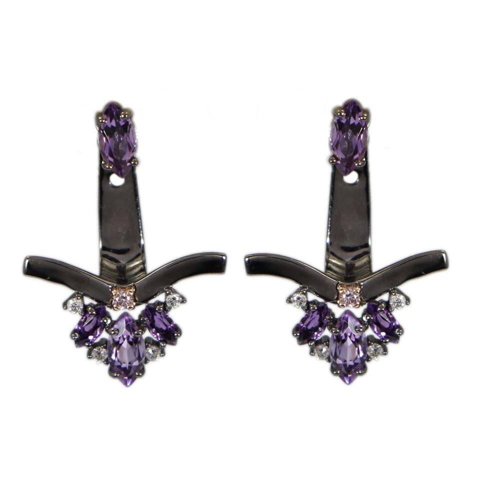 Eminence | Amethyst Earrings