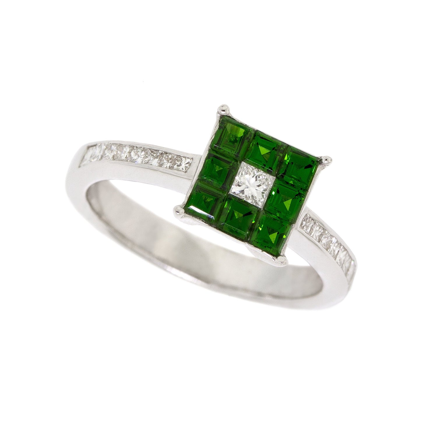 Tsavorite Ring