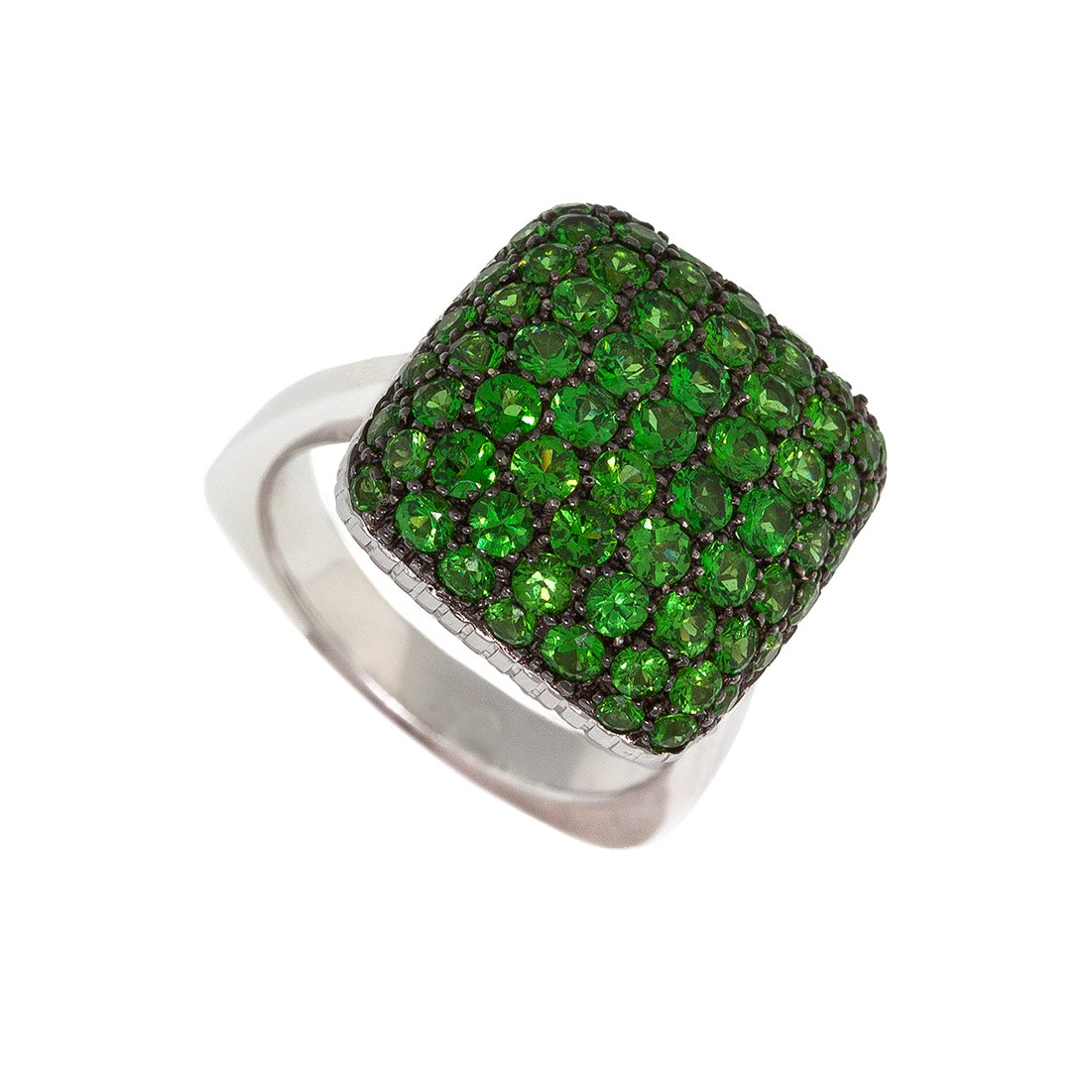 Tsavorite Ring