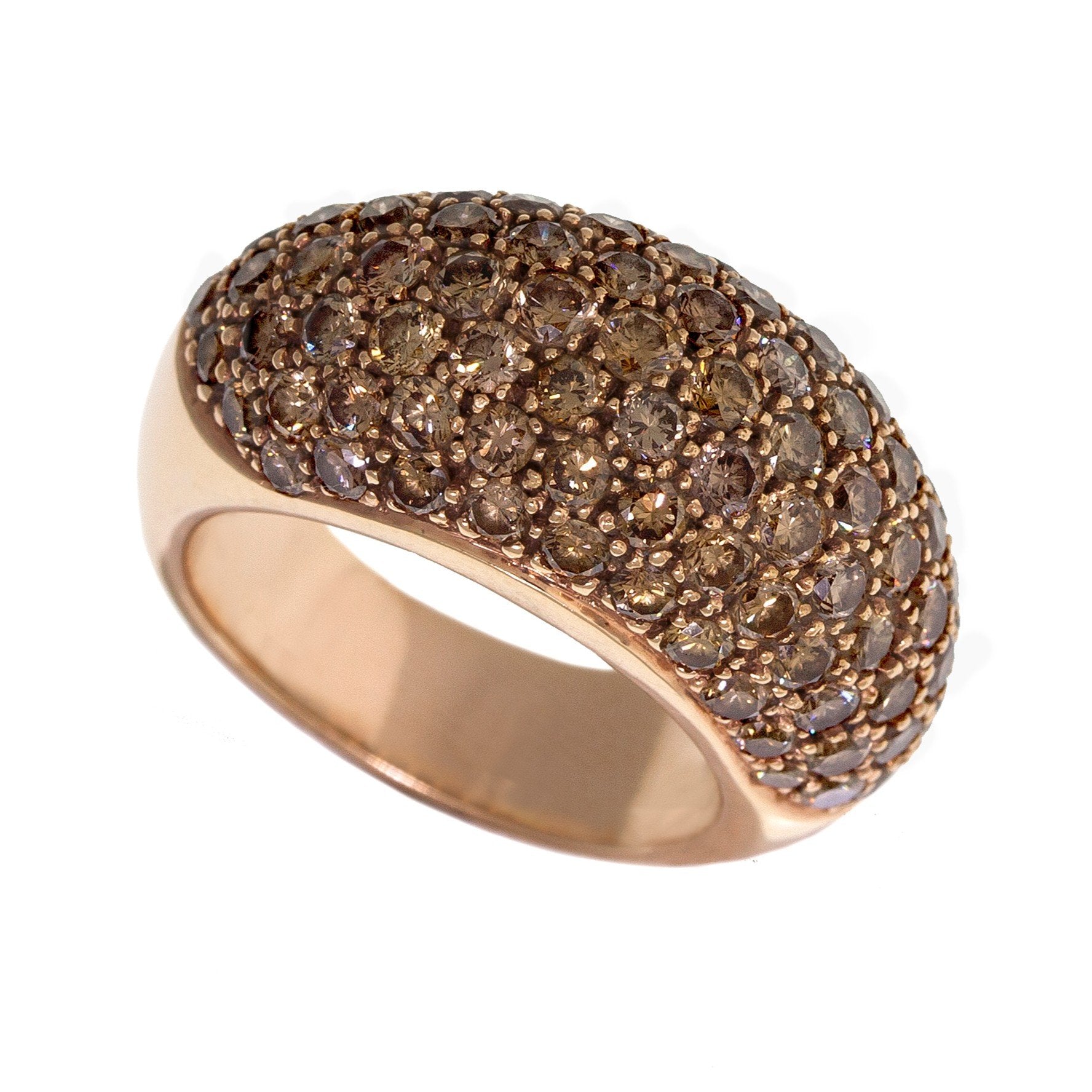 Champagne Diamond Ring