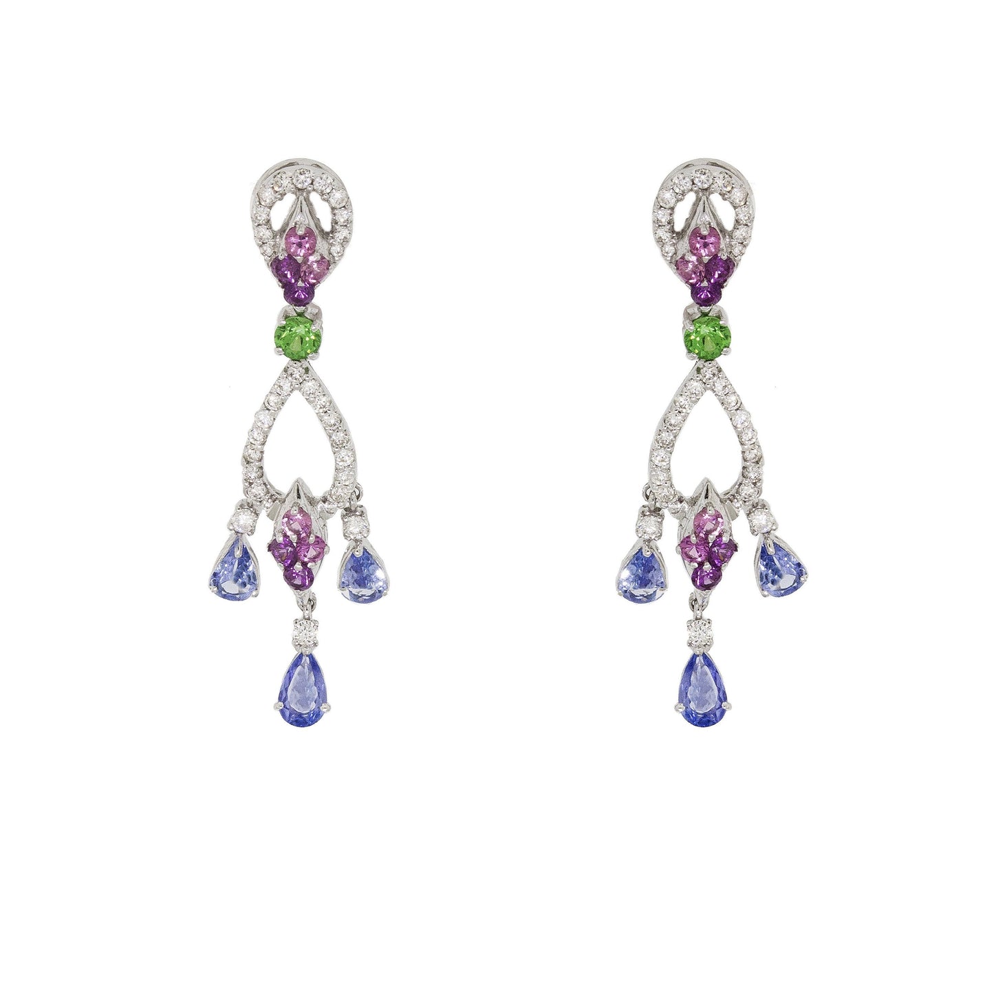 Chandelier Diamond Earrings