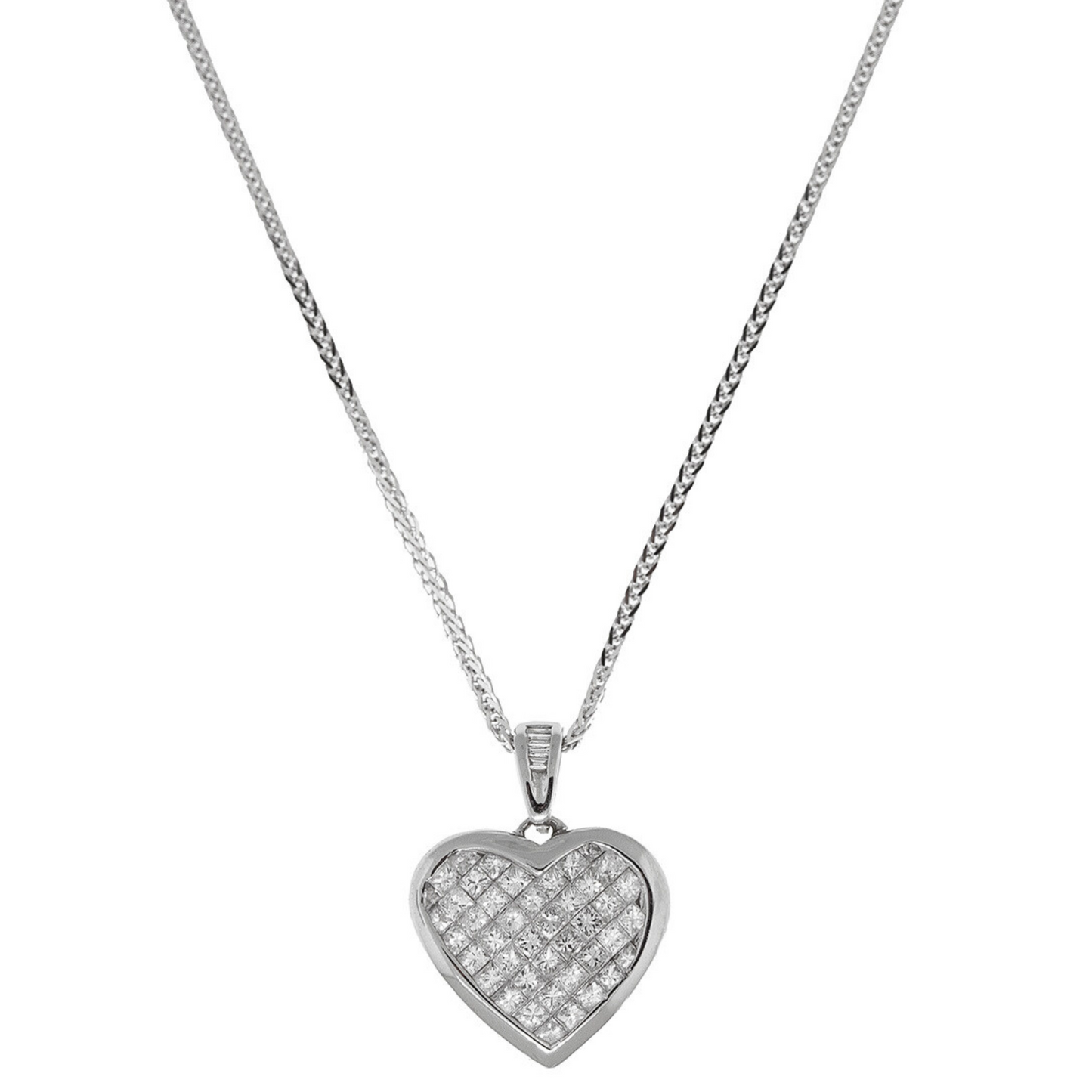 Heart Diamond Necklace