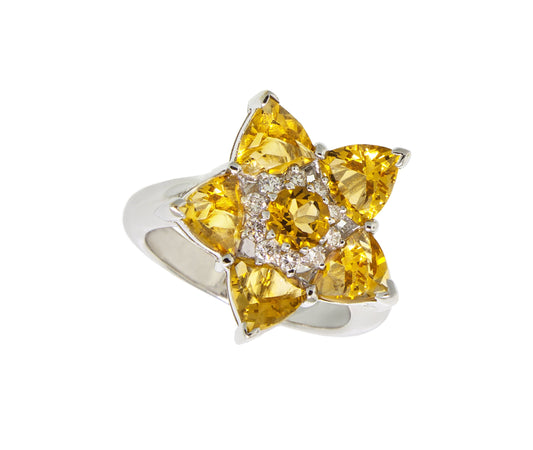 Bloom |  Citrine Ring 