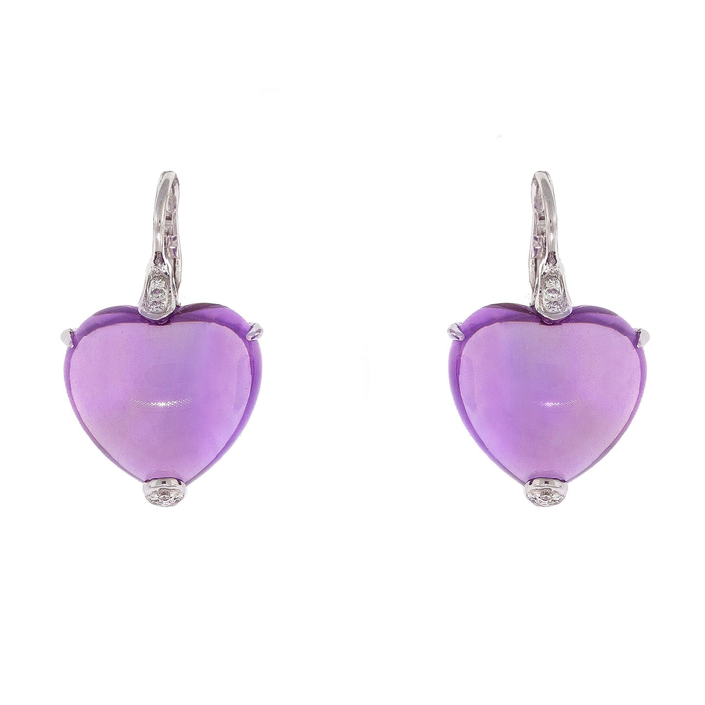  Purple Amethyst Earrings