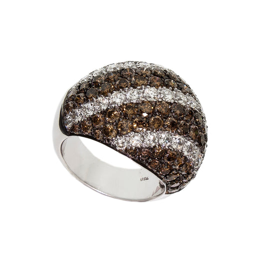 Nirvana |  Champagne Diamond Ring