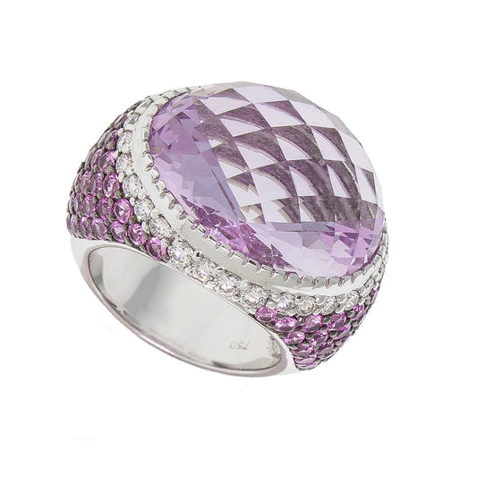 Luscious | Pink Amethyst Ring