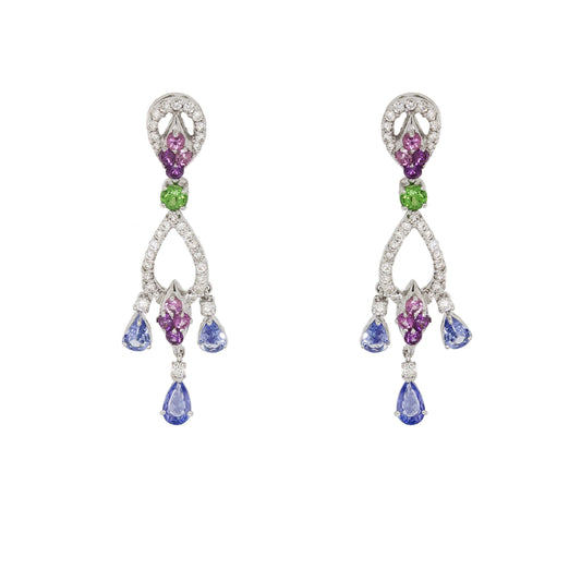 Chandelier Diamond Earrings