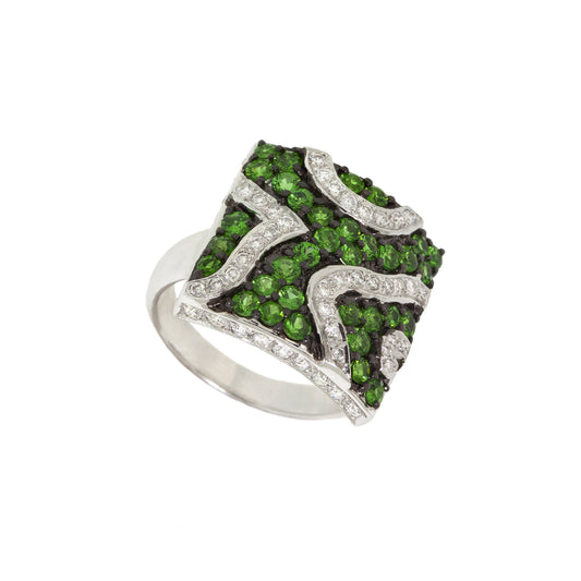 Tsavorite Ring