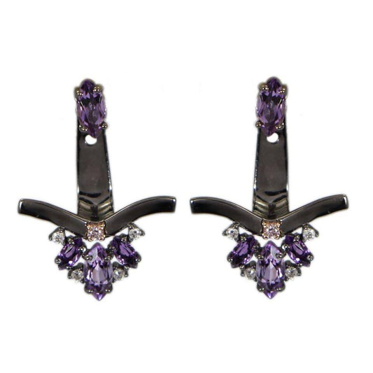 Eminence |  Amethyst Earrings