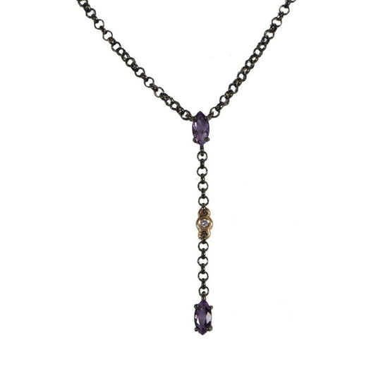 Chromatic |  Amethyst Necklace