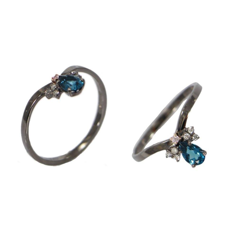 Elysium | London Blue Topaz Ring 