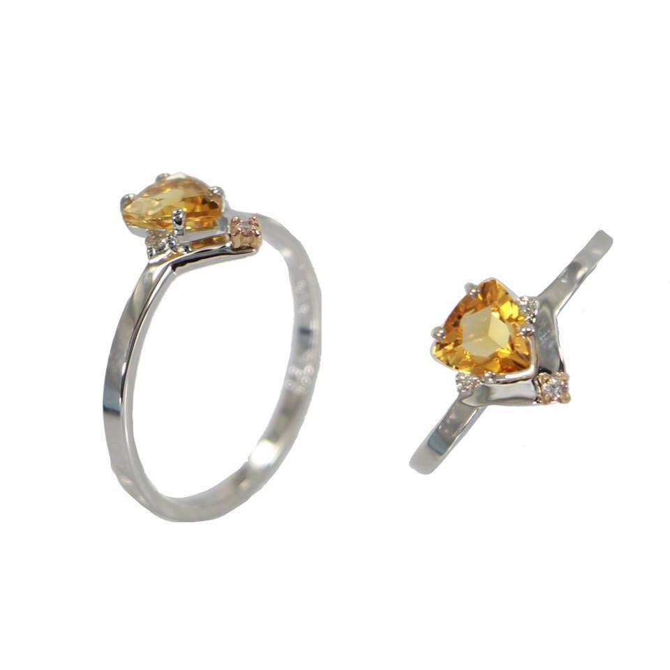 Lumina |  Citrine Ring 