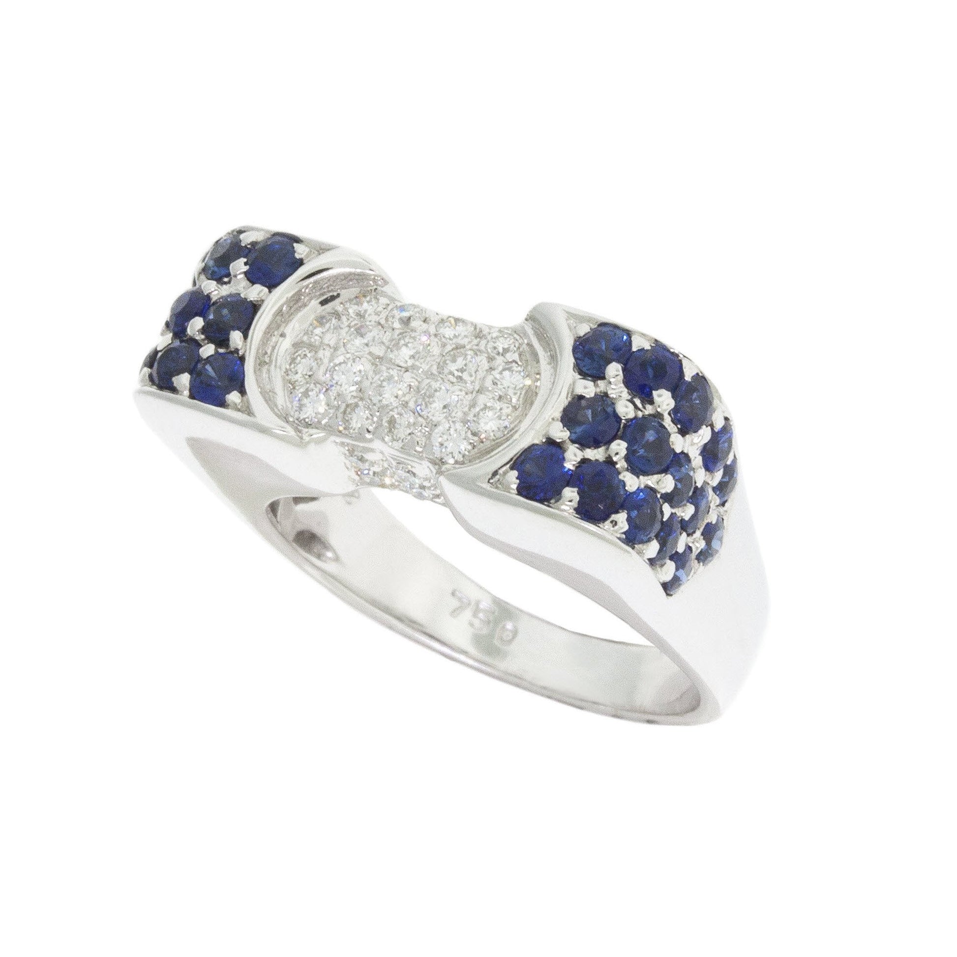  Sapphire And Diamond Ring 